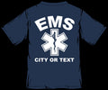Personalized  EMS Shirt FireFighter Fire Department T-shirt Custom