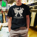 John 3 16 Lace Bow Christian Faith Shirt