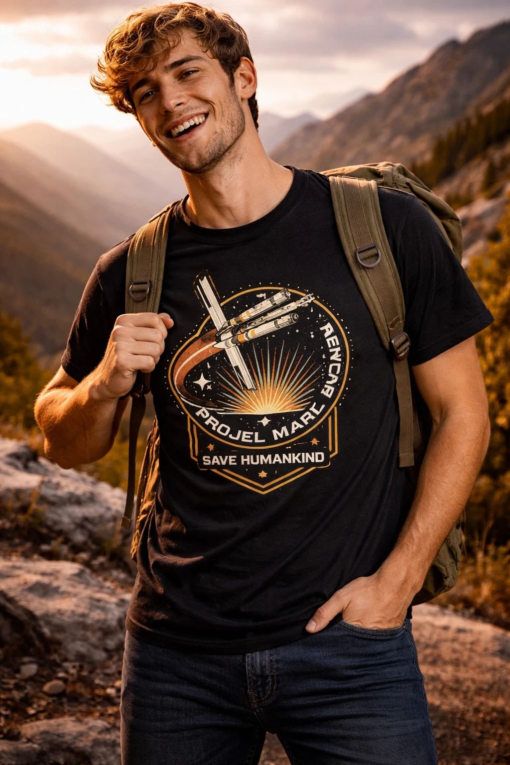 Project Hail Mary Shirt Sci-Fi Space Mission Graphic Tee Unisex
