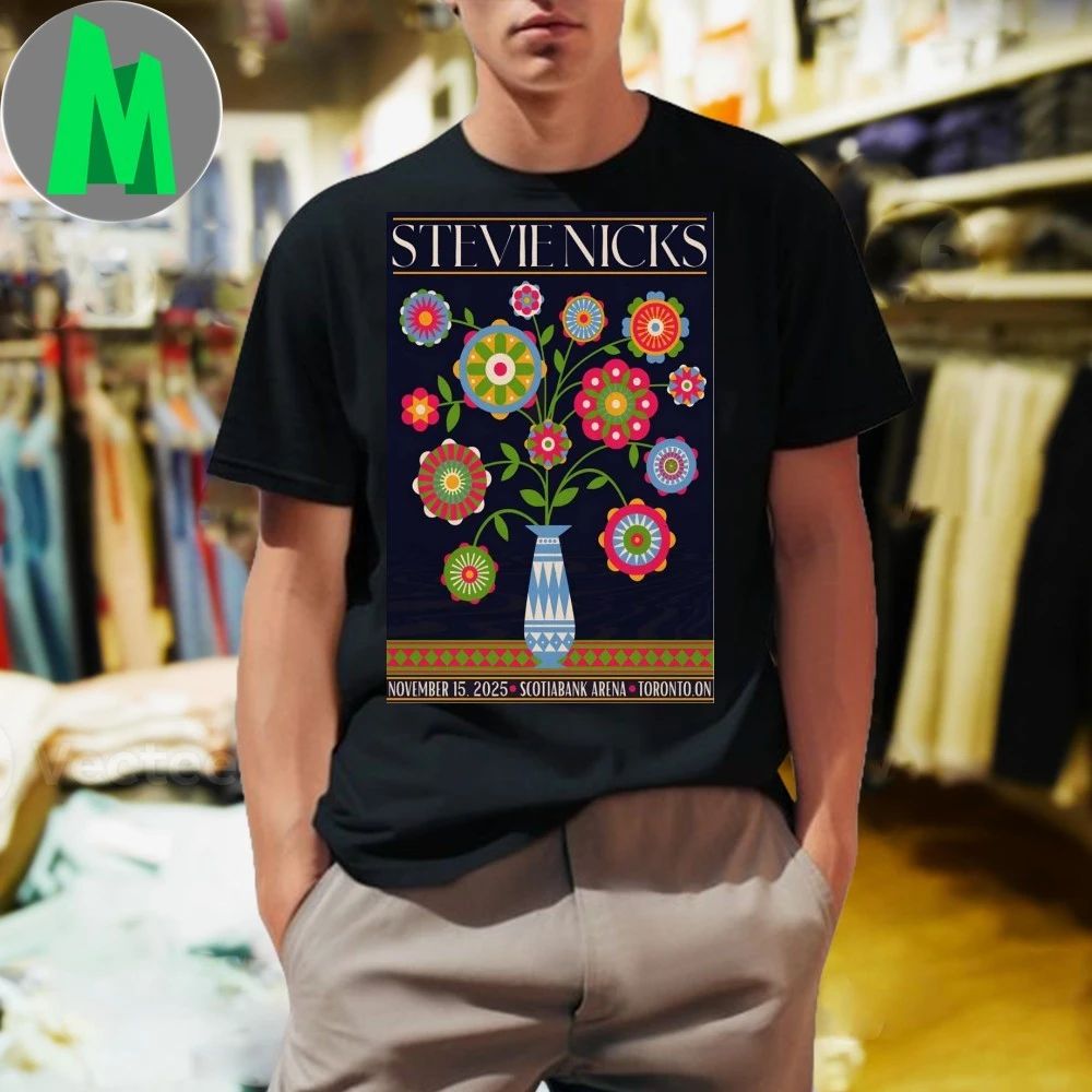 Stevie Nicks Nov 15 2025 Toronto Tour Poster Shirt