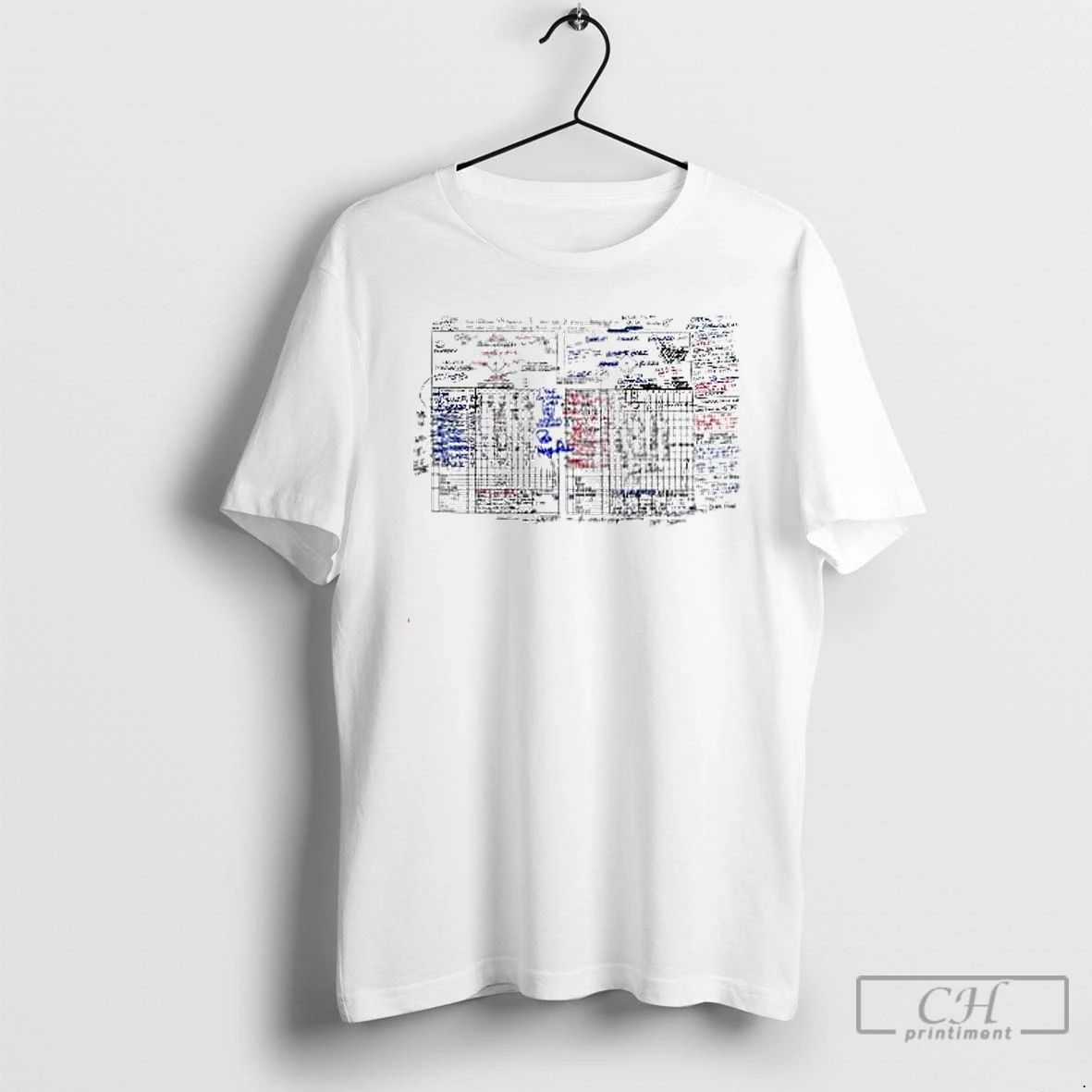 Premium Pat Hughes Game 7 Scorecard T Shirts