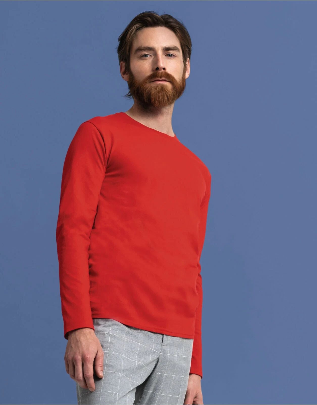 Fruit of the Loom Iconic 150 Classic Long Sleeve Tee Adult t-shirt top Men Women