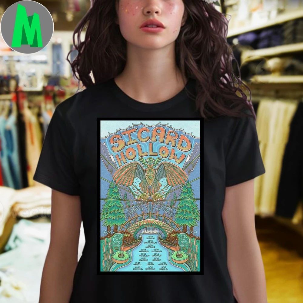 Tour Sicard Hollow 2025 Poster New Shirt