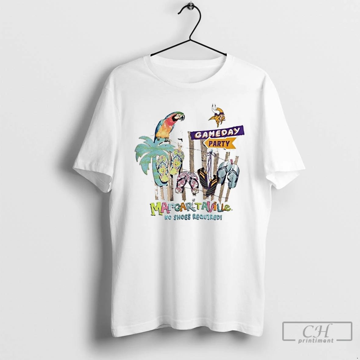 Premium Minnesota Vikings Gameday Party Margaritaville No Shoes Required T Shirts