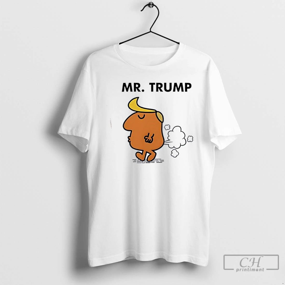 Classic Mr Trump Funny Parody Gas Cartoon T Shirts