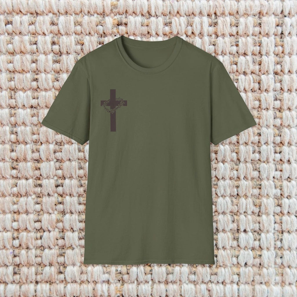 Nothing But The Blood Of Jesus"  Christian T-Shirts Bible Verse Shirt Trendy