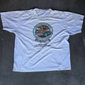 Dwight Crum International Y2k Vtg Surf festival t-shirt Tee Shirt Preowned L