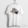 Premium Cowboy Hat Christmas Light T Shirts
