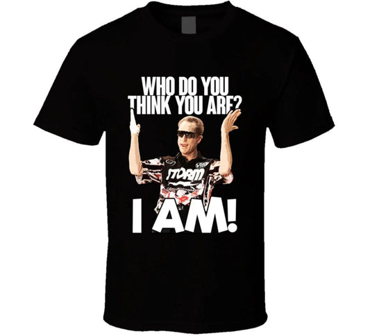 Peter Weber Who Do You Think You Are Bowling Quote T Shirt