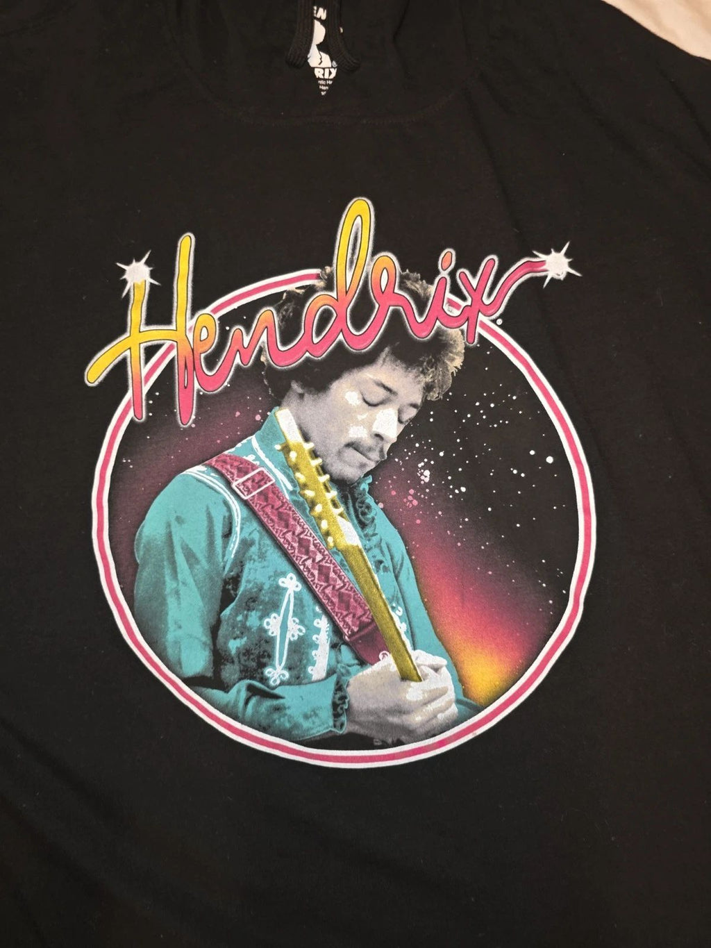 Jimi Hendrix Hooded Tee Shirt. Size 3X. Festivals, Concerts, Everyday Wear,...
