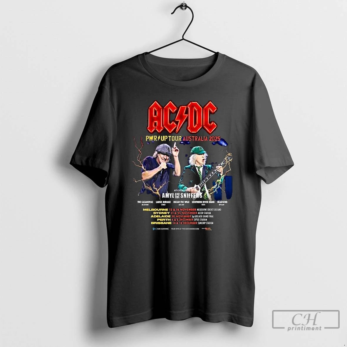 Classic Acdc Pwr Up Tour Australia 2025 City Dates With Special Guests Lineup Angus Young