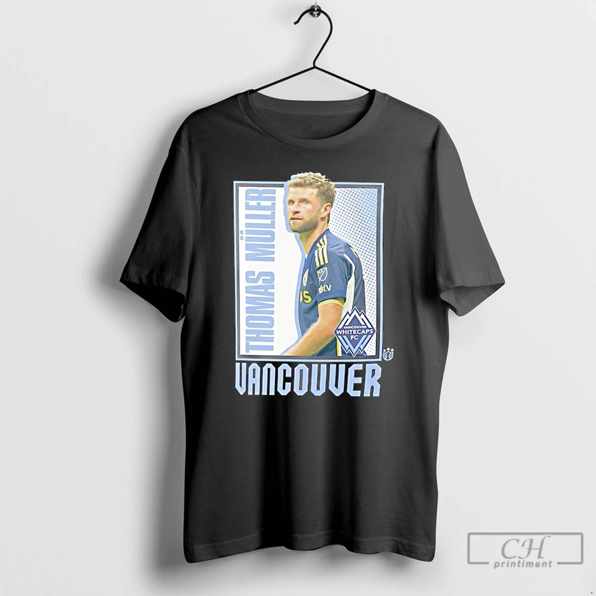Premium Vancouver Whitecaps Fc Thomas Muller Player Graphic T Shirts