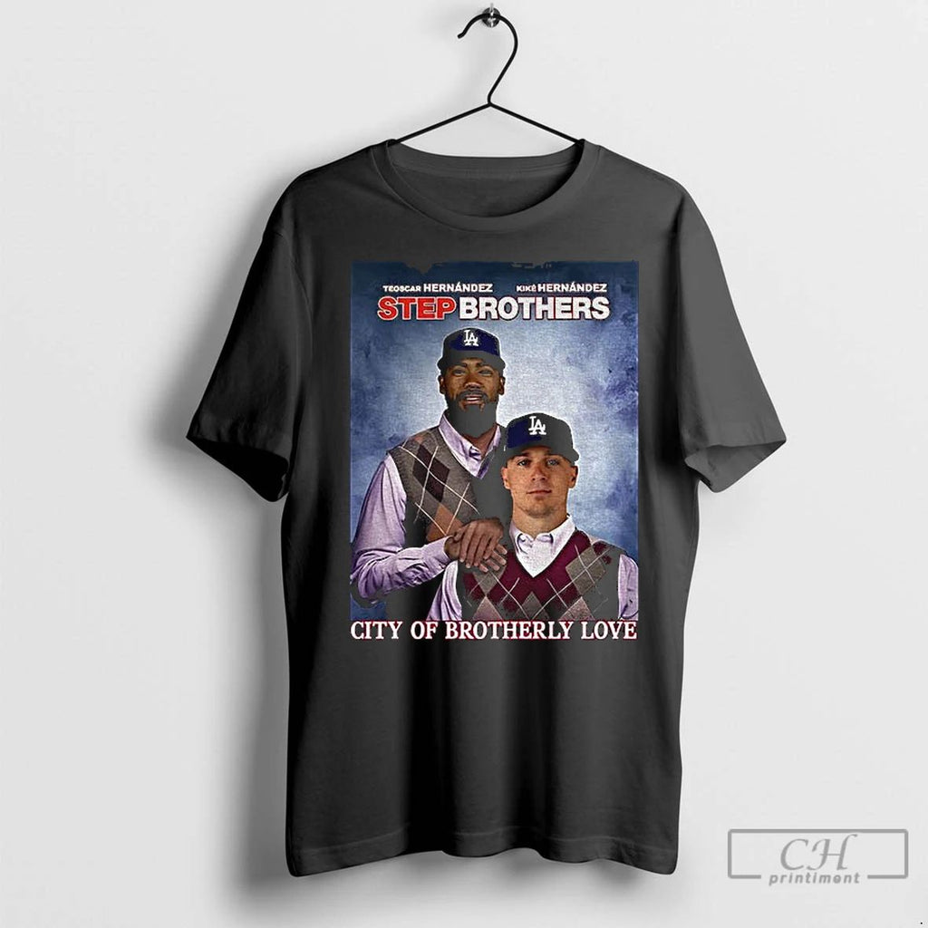 Premium Teoscar Hernandez Vs Kike Hernandez Los Angeles Dodgers Mlb City Of Brotherly Love Vintage