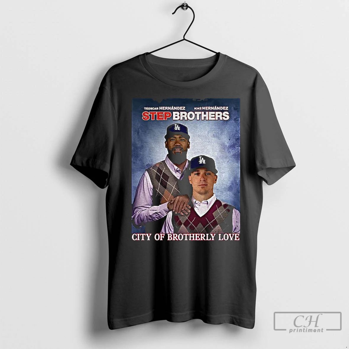 Premium Teoscar Hernandez Vs Kike Hernandez Los Angeles Dodgers Mlb City Of Brotherly Love Vintage