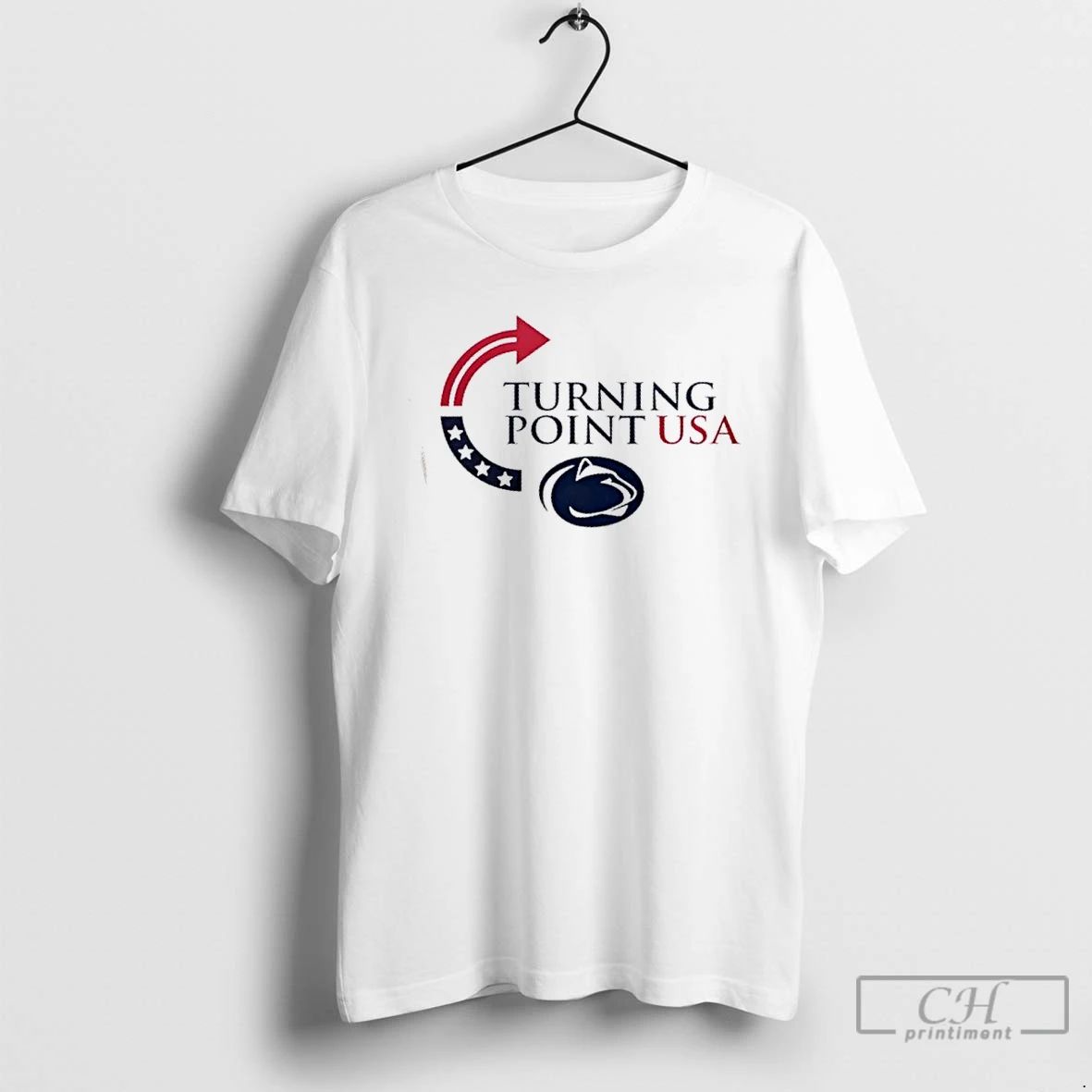 Premium Penn State Nittany Lions X Freedom Turning Point Usa Charlie Kirk 2 Sided