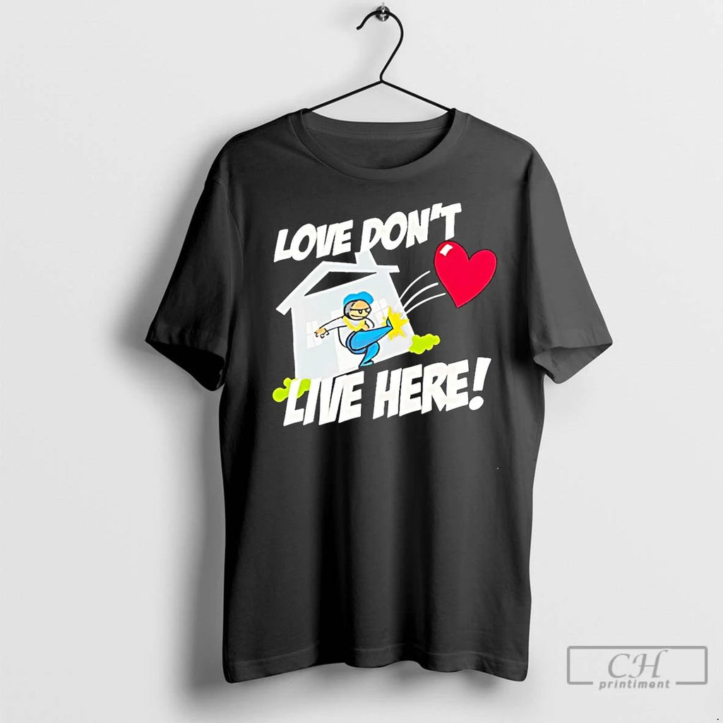 Classic Love Dont Live Here Christmas Ornaments