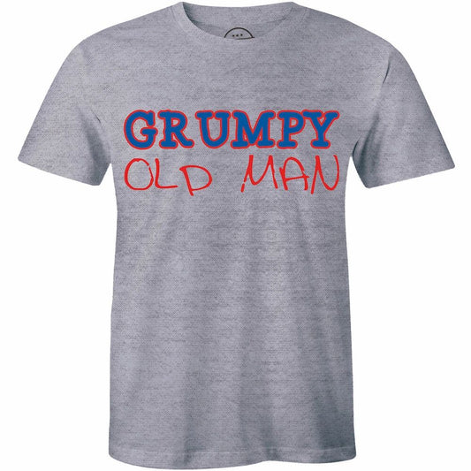 Mens Grumpy Old Tee - Old Man T Shirt for Men - Funny Gift Father's Day