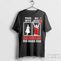 Classic My Wife Wisconsin Badgers Football Die Hard Fan