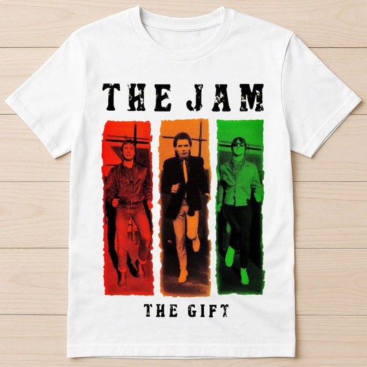 The Jam The Gift Punk Rock Band Music Retro Funny Gift Tee T Shirt 1723