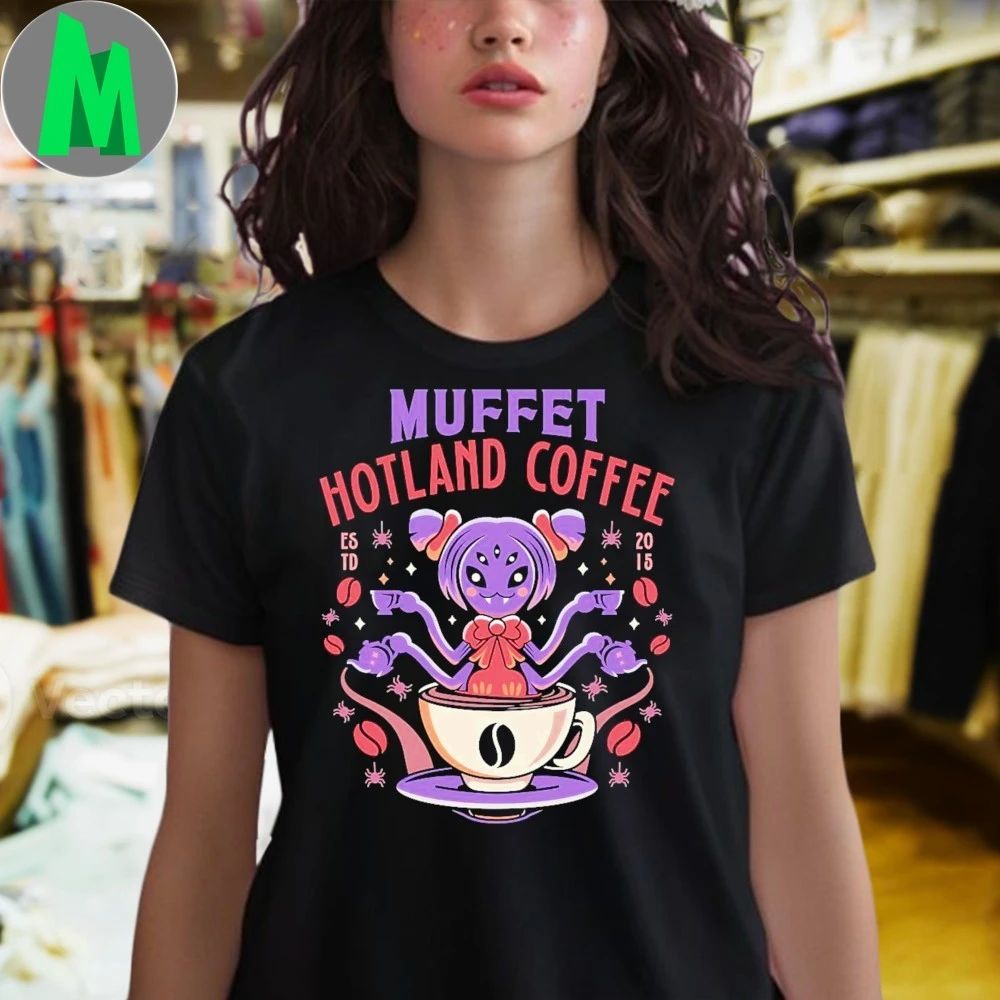 Undertale Game Muffet Hotland Coffee Shirt