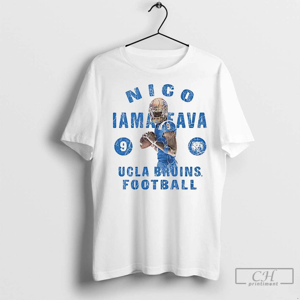 Classic Nico Iamaleava Ucla Bruins Football Graphic Christmas Ornaments