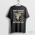 Classic Merry Christmas Shitter Was Full Christmas 2025 Long Sleve T Shirts