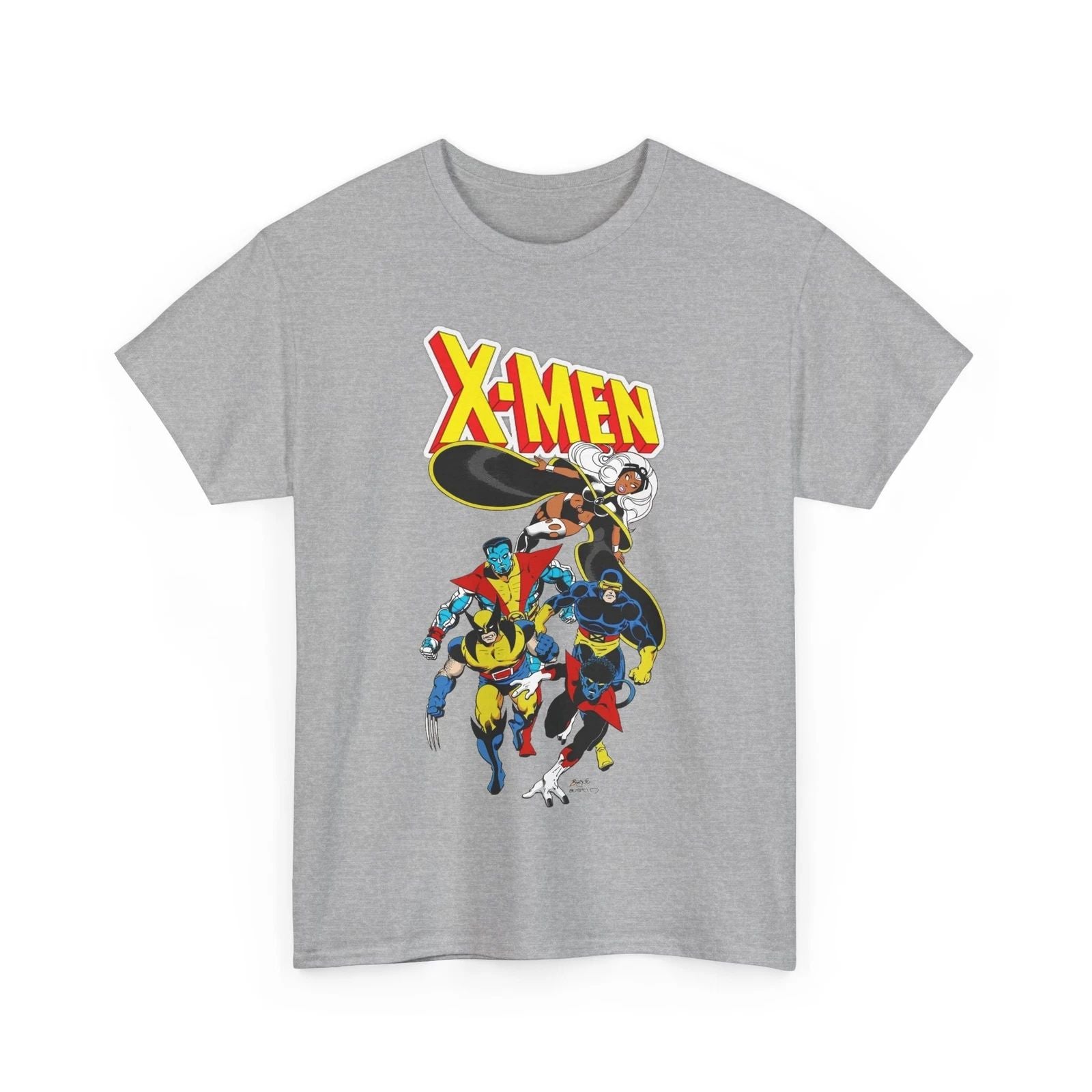 X-Men T-Shirt - John Byrne - Storm, Wolverine, Cyclops, Colossus, Nightcrawler