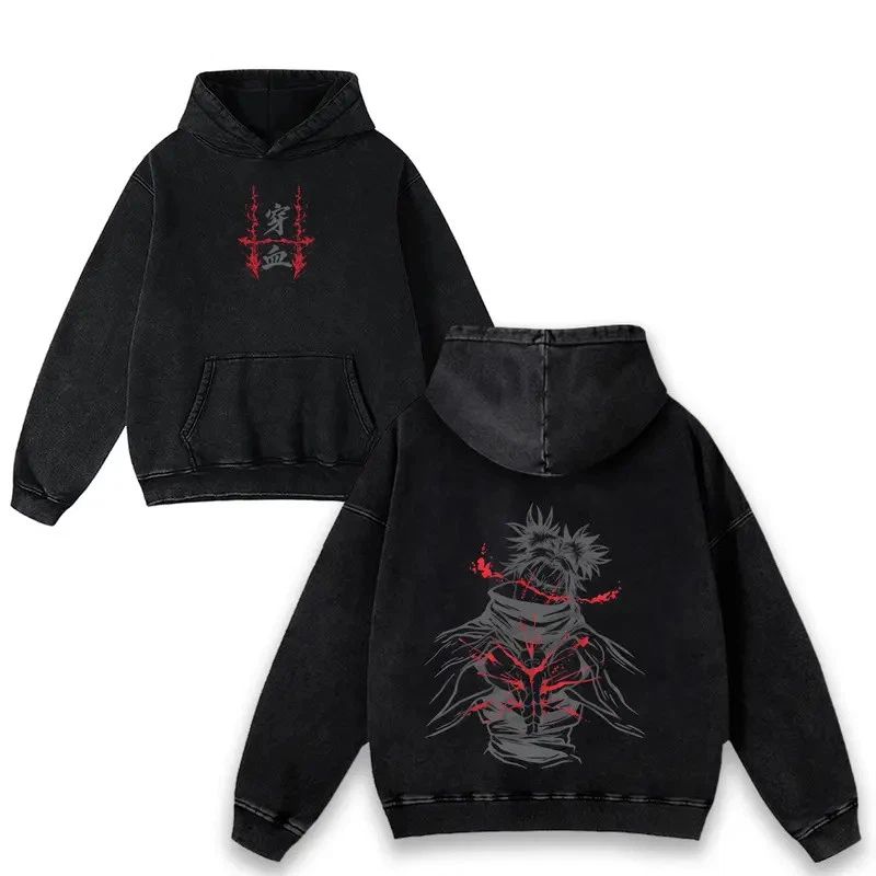Choso Blood Manipulation JJk Jujutsu Kaisen Anime Manga 2 sided Washed T-shirt S