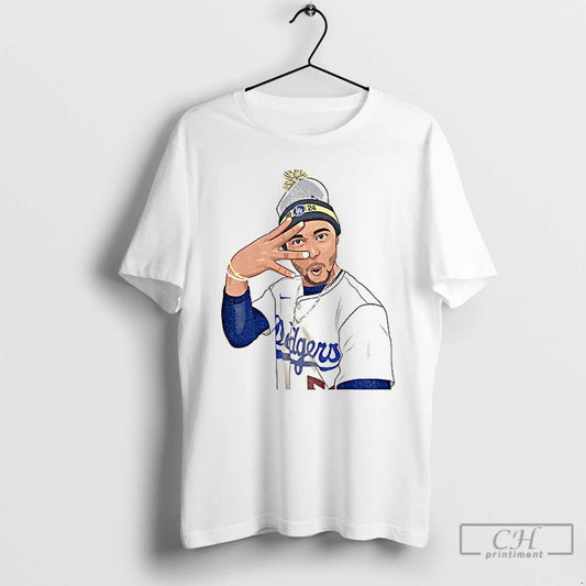 Classic Mookie Betts Baseball La Dodgers T Shirts