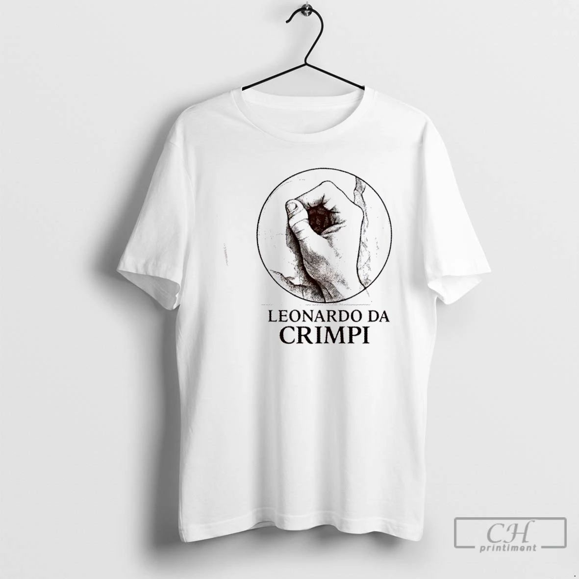 Classic Leonardo Da Masterpiece Crimp T Shirts