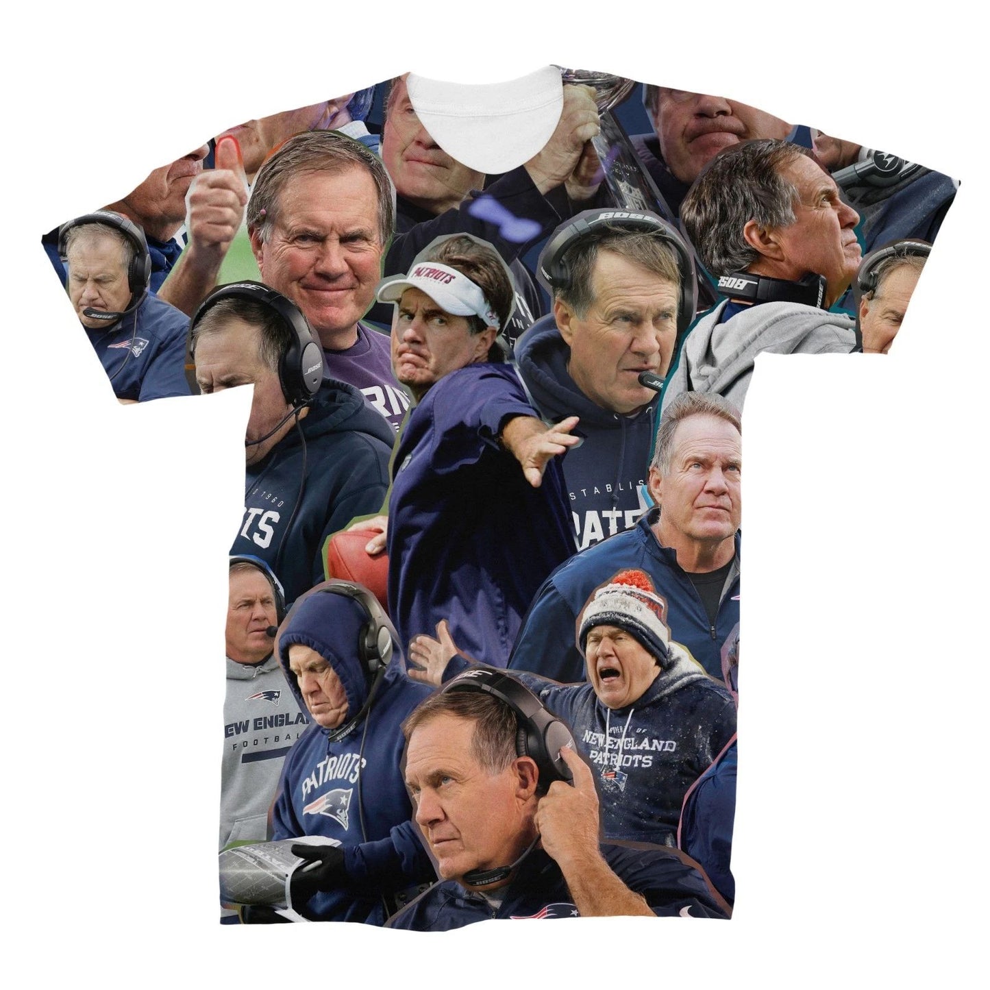 Bill Belichick Collage T-Shirt