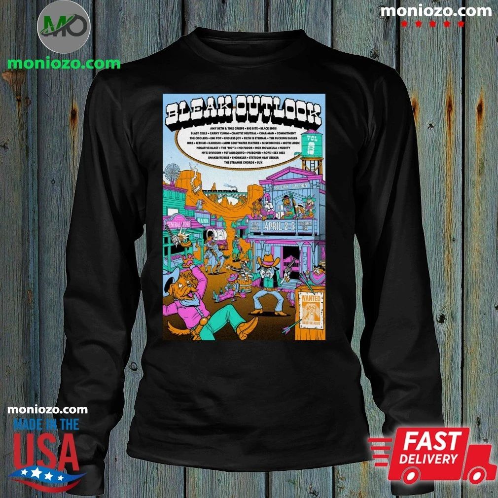 Bleak Outlook Vol 8 4 2-4 5 2026 Tacoma WA Poster Shirt