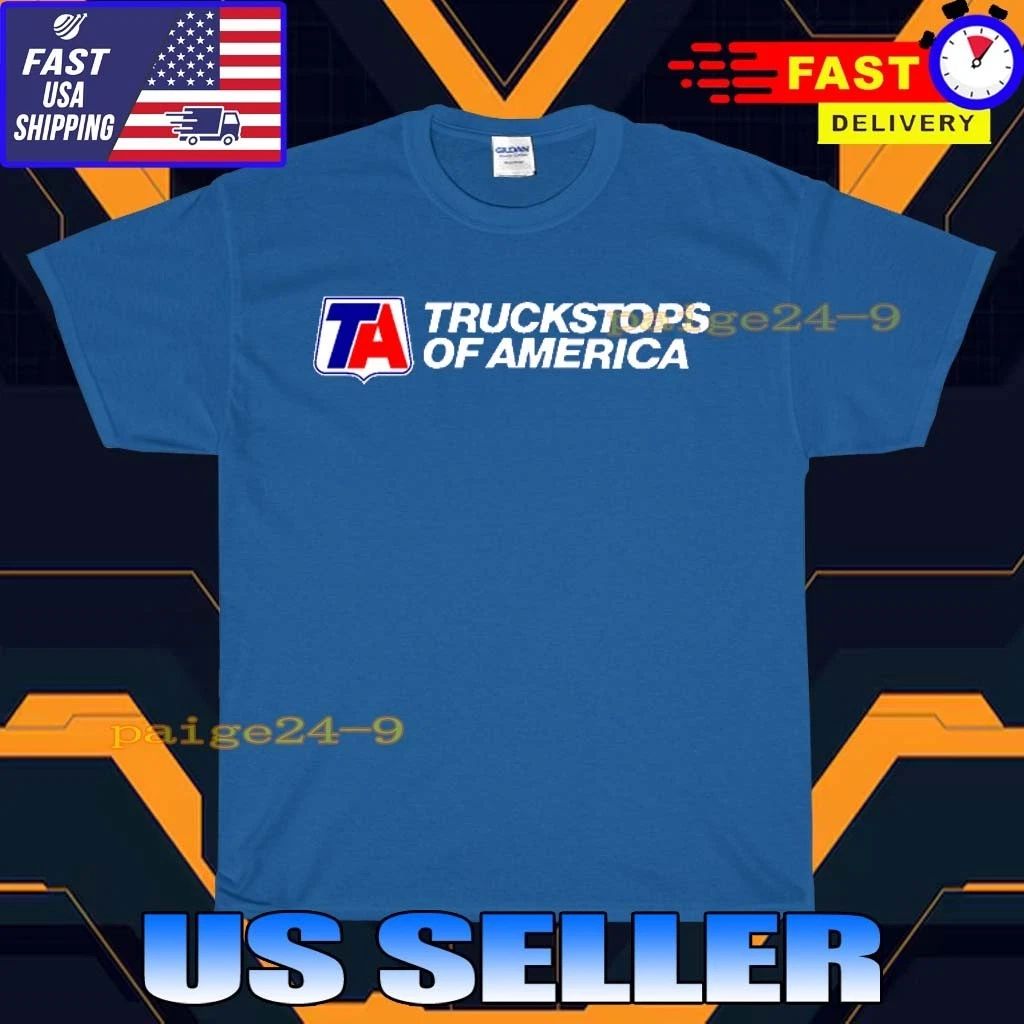 NEW SHIRT  Truck Stops of America LOGO T-SHIRT FUNNY UNISEX TEE SIZE S-5XL