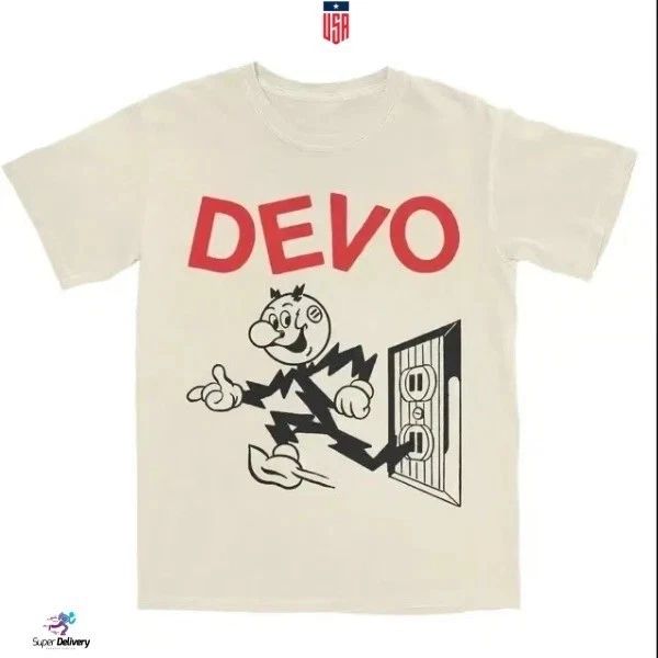 Devo Band Rock Music Tour White Colour S to 5XL Tee Shirt TU673