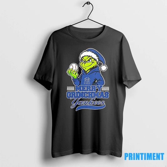Santa Grinch Wears New York Yankees Baseball Merry Christmas 2025 Tshirts Sweater