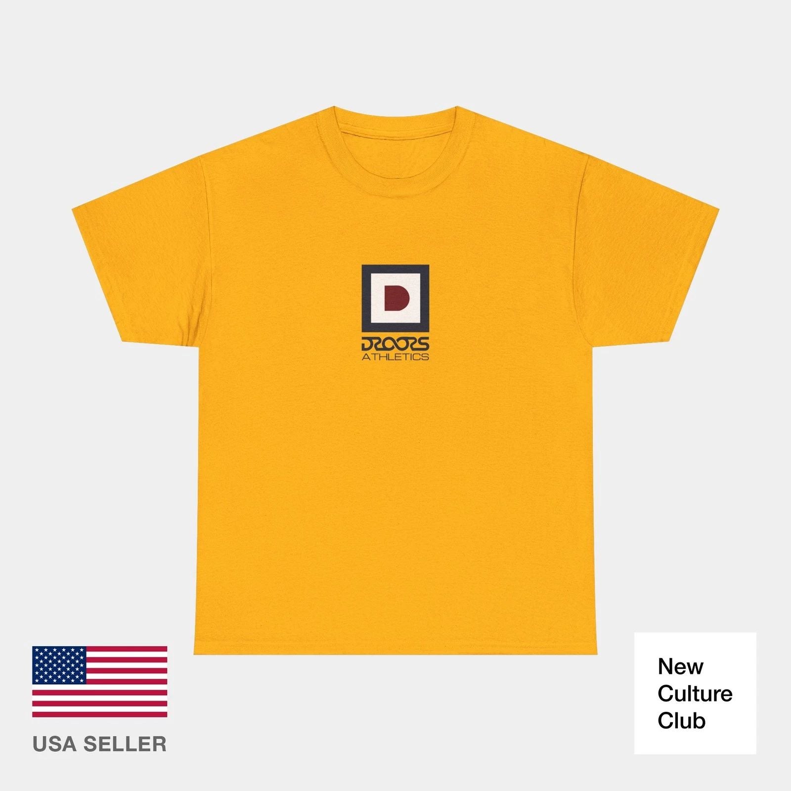 90s Droors Infinity Logo Athletics T-Shirt Skate USA Classic Print Many Colors