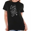 Love Is In The Air Cute Romantic Inspiring Womens Graphic Crewneck T Shirt Tee