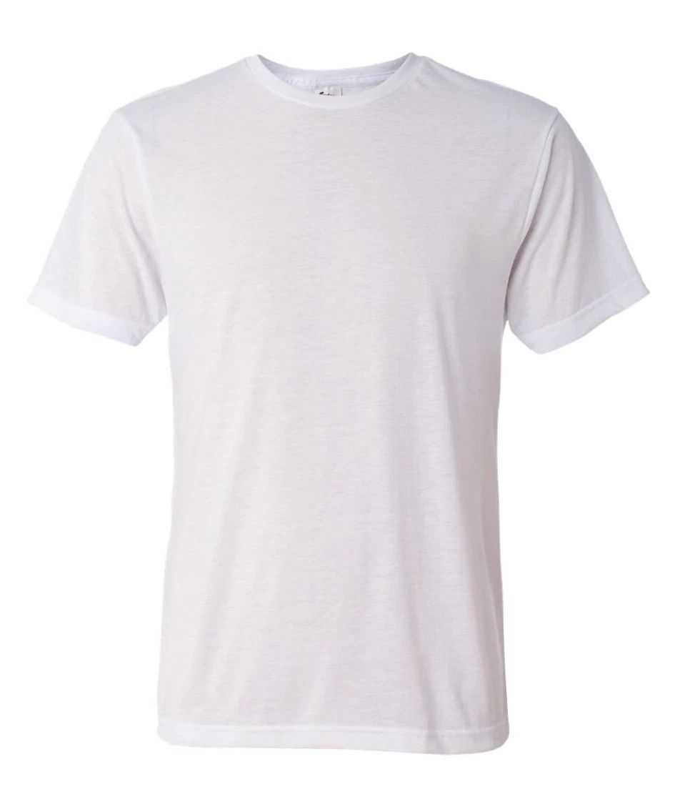 Vapor Apparel White Sublimation UNISEX Shirt 4767,  Soft L'ink, Sublivie Bulk Lo