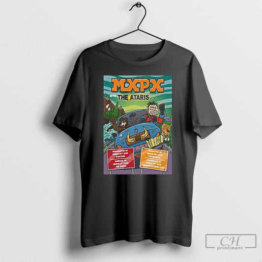 Classic Mxpx March 2026 New Tour Long Sleve T Shirts