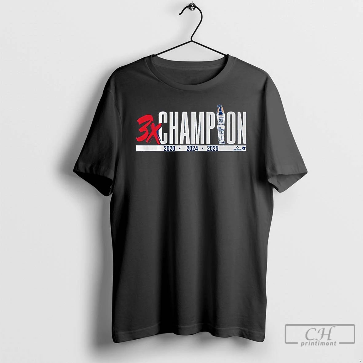 Premium Clayton Kershaw Three Time Champion T Shirts
