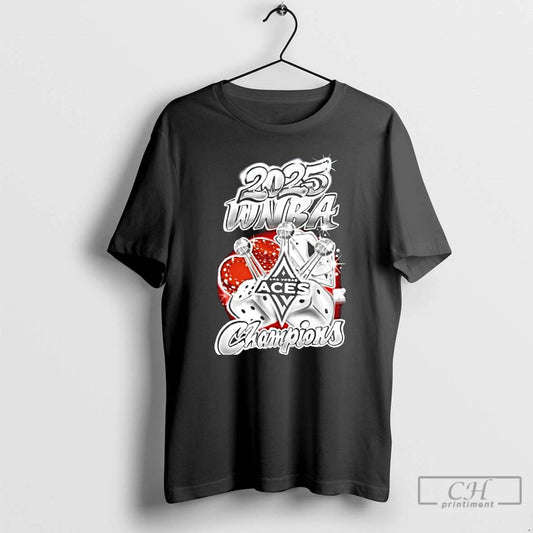Premium Las Vegas Aces 2025 Wnba Champions Triple Crown T Shirts