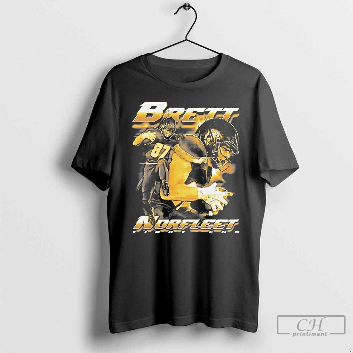 Premium Brett Norfleet Missouri Tigers Tight End College Rush Vintage T Shirts