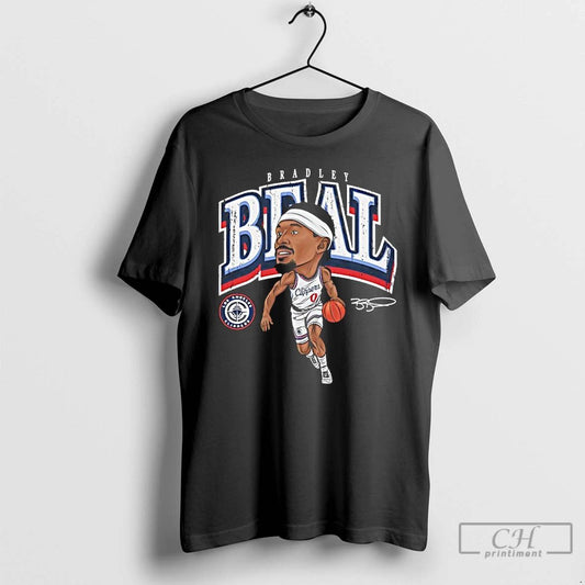 Classic Bradley Beal Los Angeles Clippers Signature Cartoon T Shirts