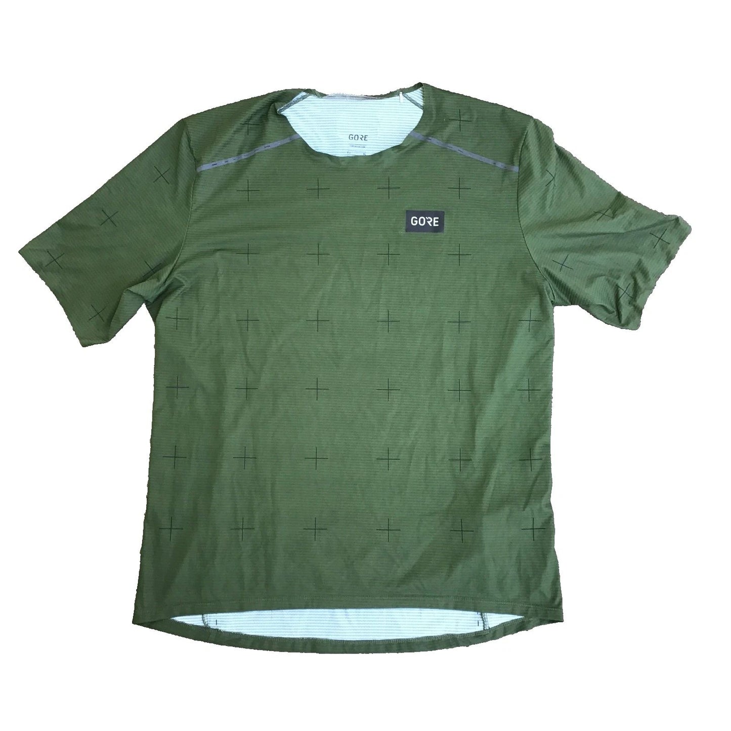 GORE WEAR Contest Daily Running Training Bike Shirt Green Men Large