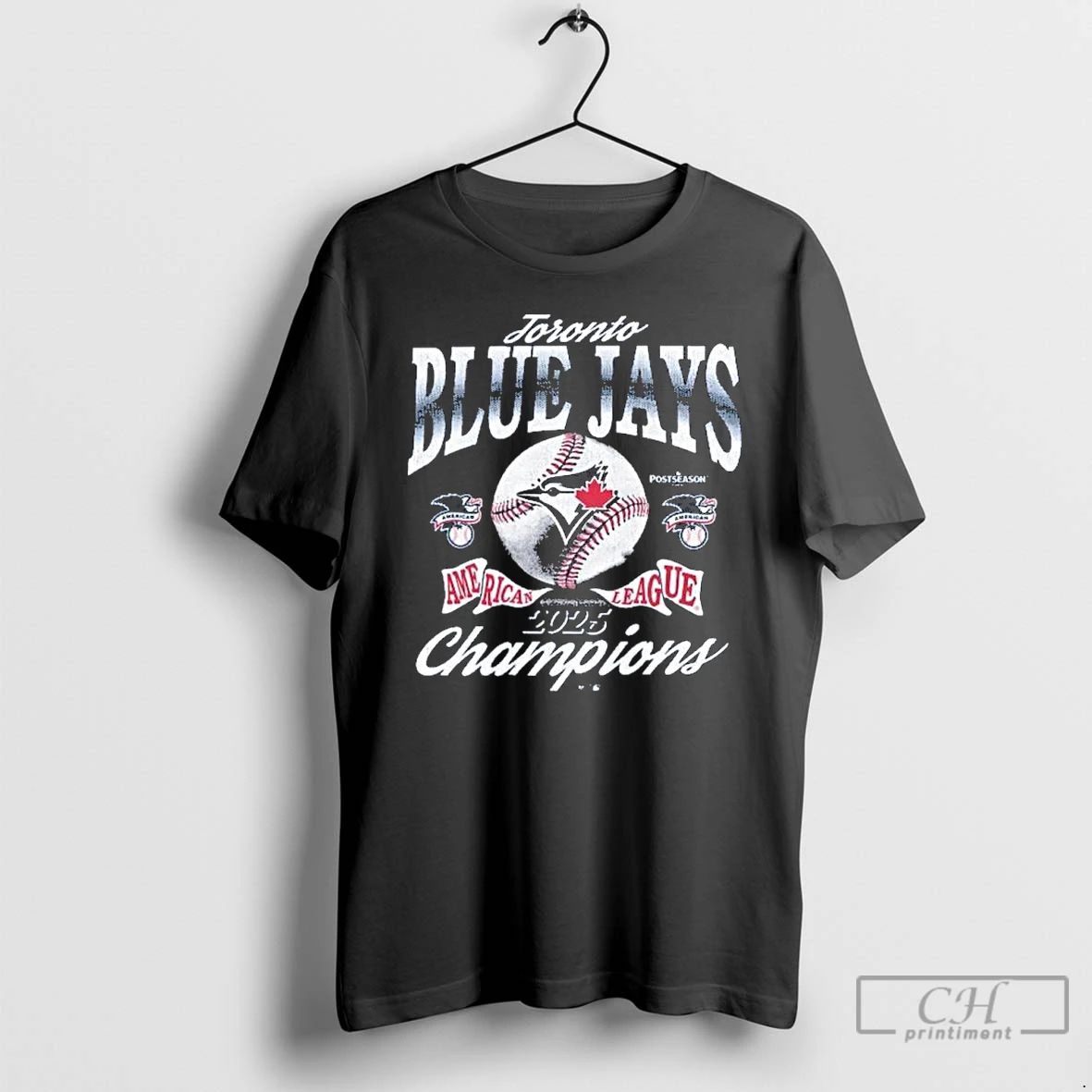 Classic Toronto Blue Jays 2025 American League Champions Franklin T Shirts