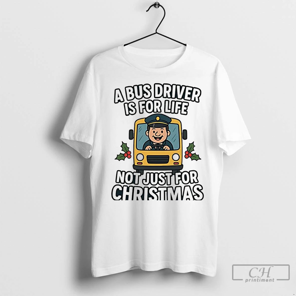 Classic A Bus Driver Is For Life Not Just For Christmas Ornaments