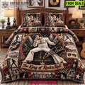 Elvis Presley King of Rock N Roll Quilt Bedding Set