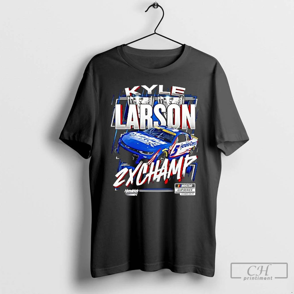 Premium Kyle Larson Hendrick Motorsports Team Collection Two Time Nascar Cup Series Champion T Shirts