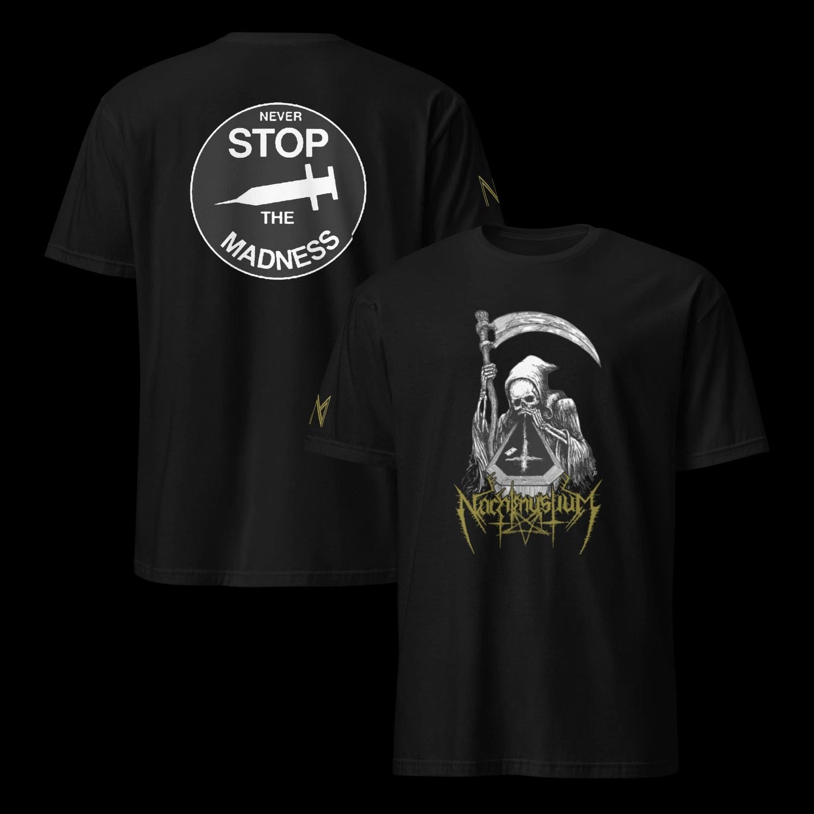 Nachtmystium Cocaine Reaper classic 2 sided tshirt