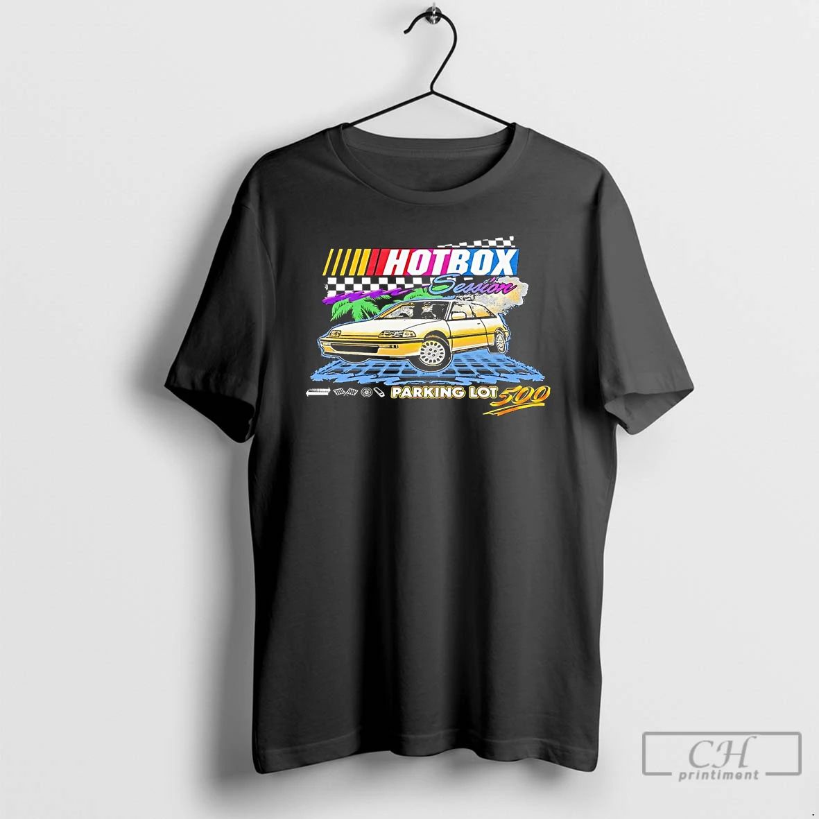 Classic Hotbox Session Parking Lot 500 T Shirts